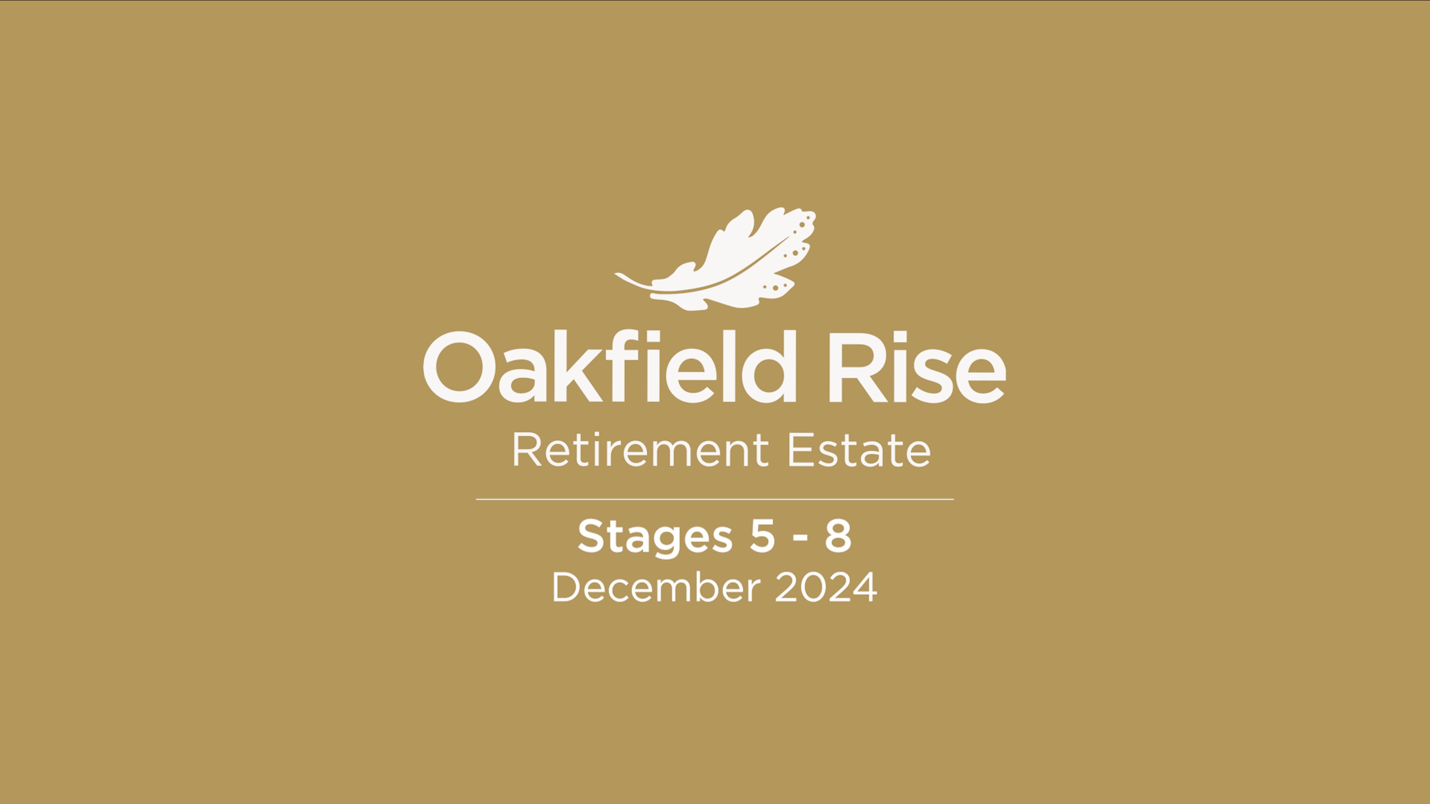 Oakfield Rise Stage Plan up until 7 Dec 2024