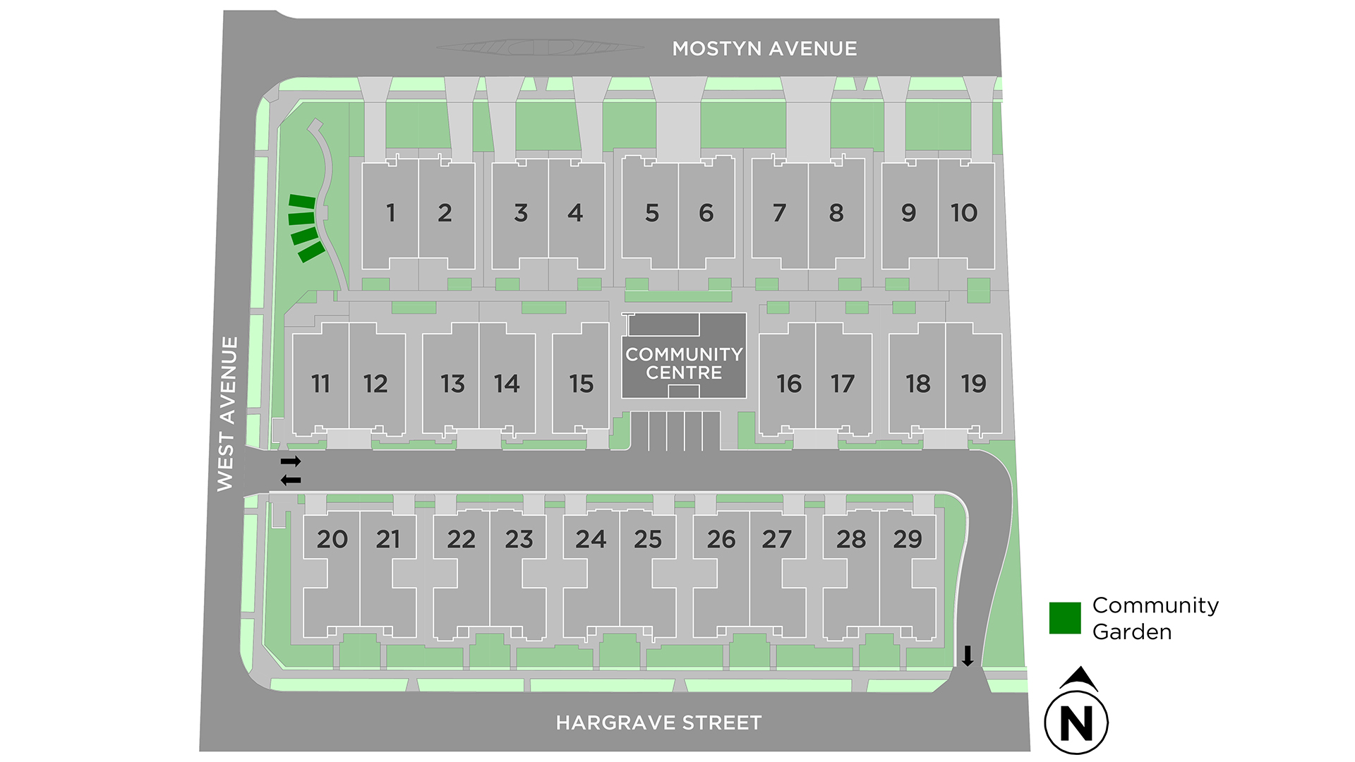 Parkview Retirement Village Site Map