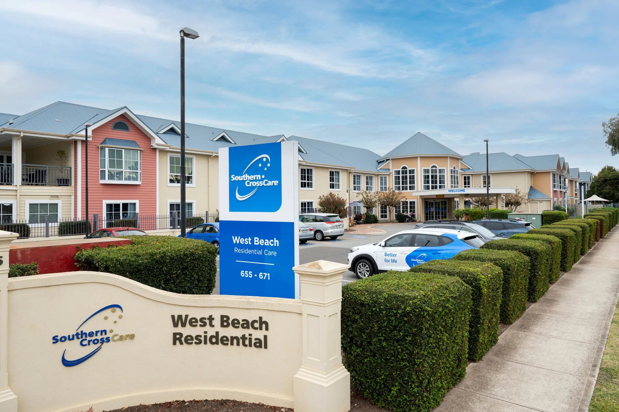 West Beach building