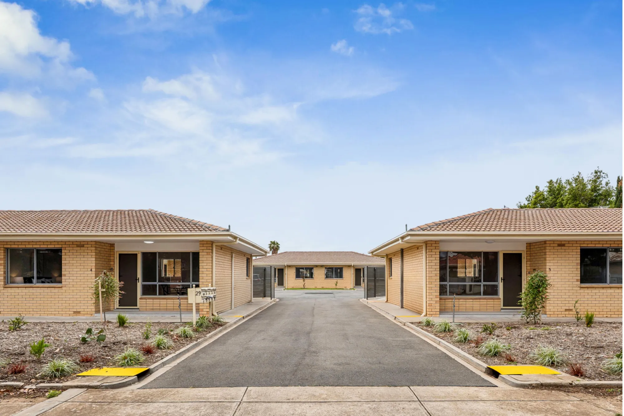 Front View Of Units At Croydon Park Retirement Living