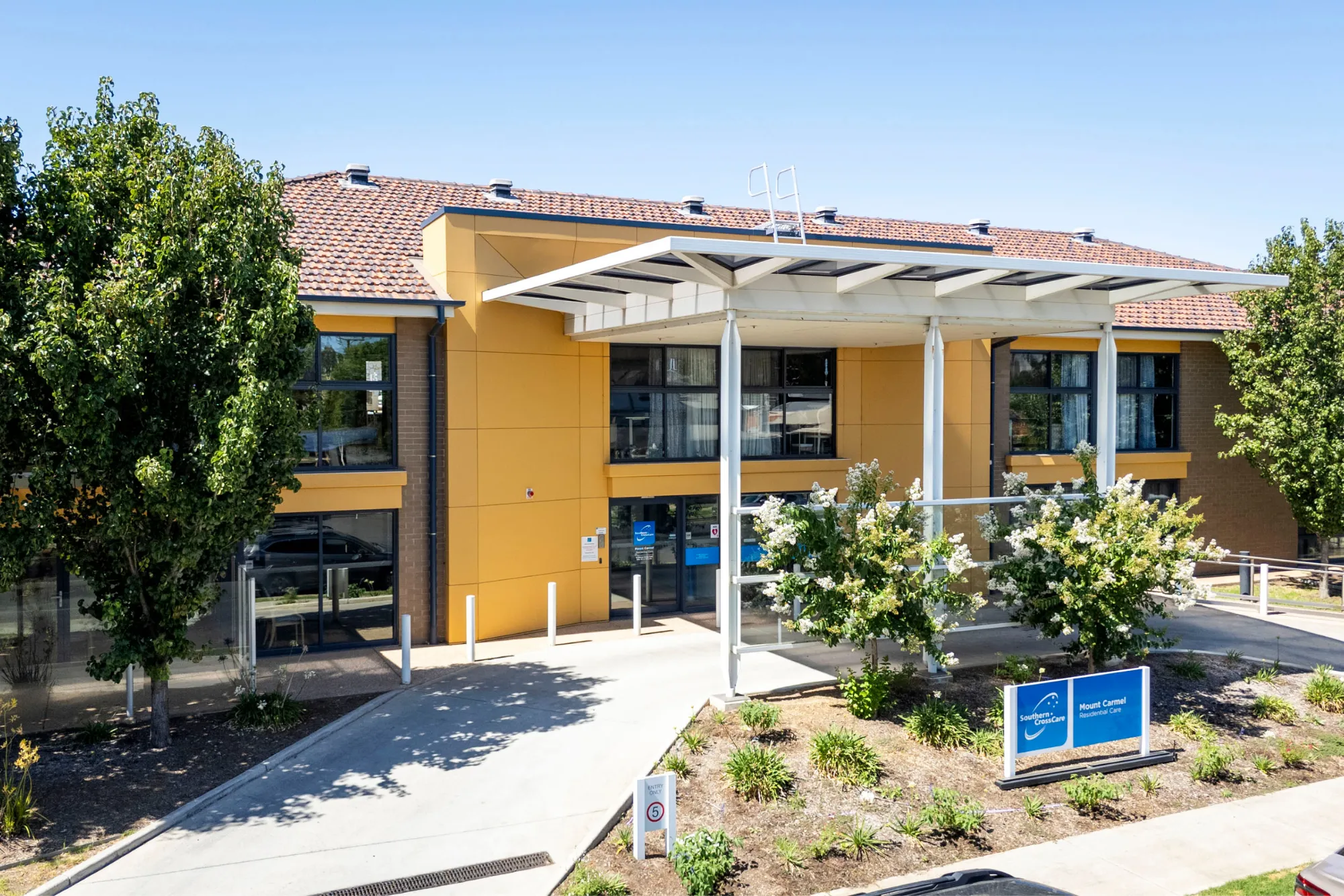 Front View Of Mount Carmel Residential Care