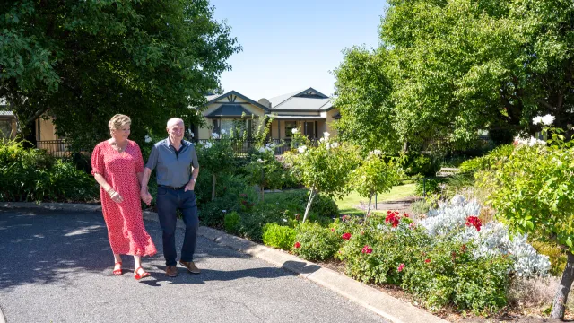 Couple at Pine Springs 