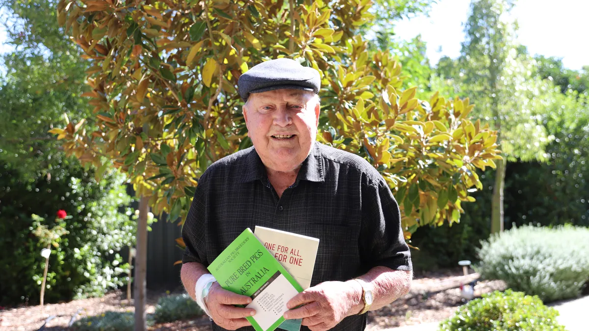 Farming a passion for writing