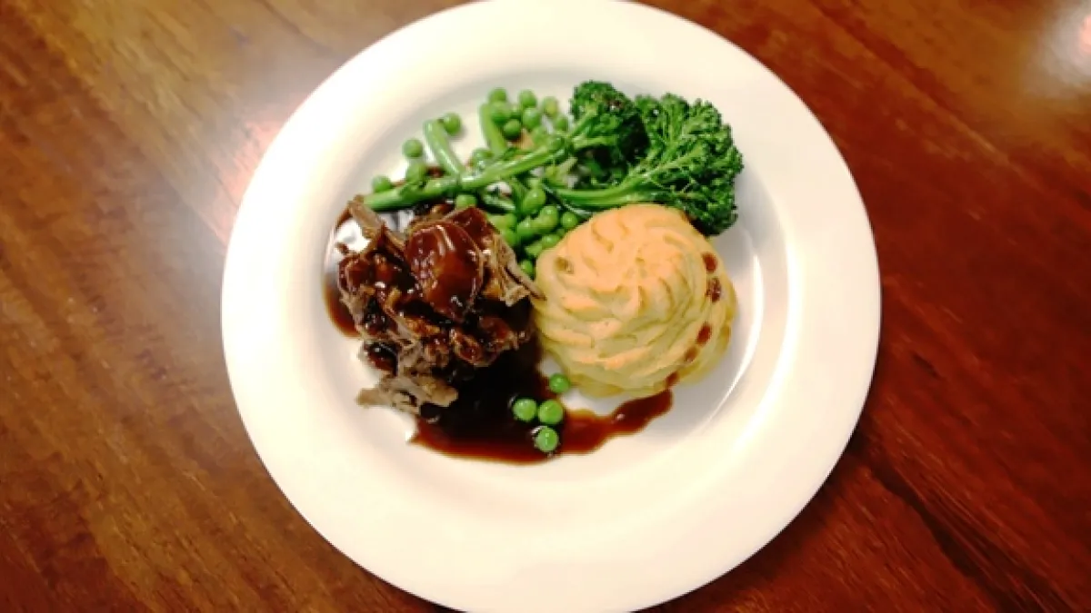 Slow Cooked Lamb Shoulder