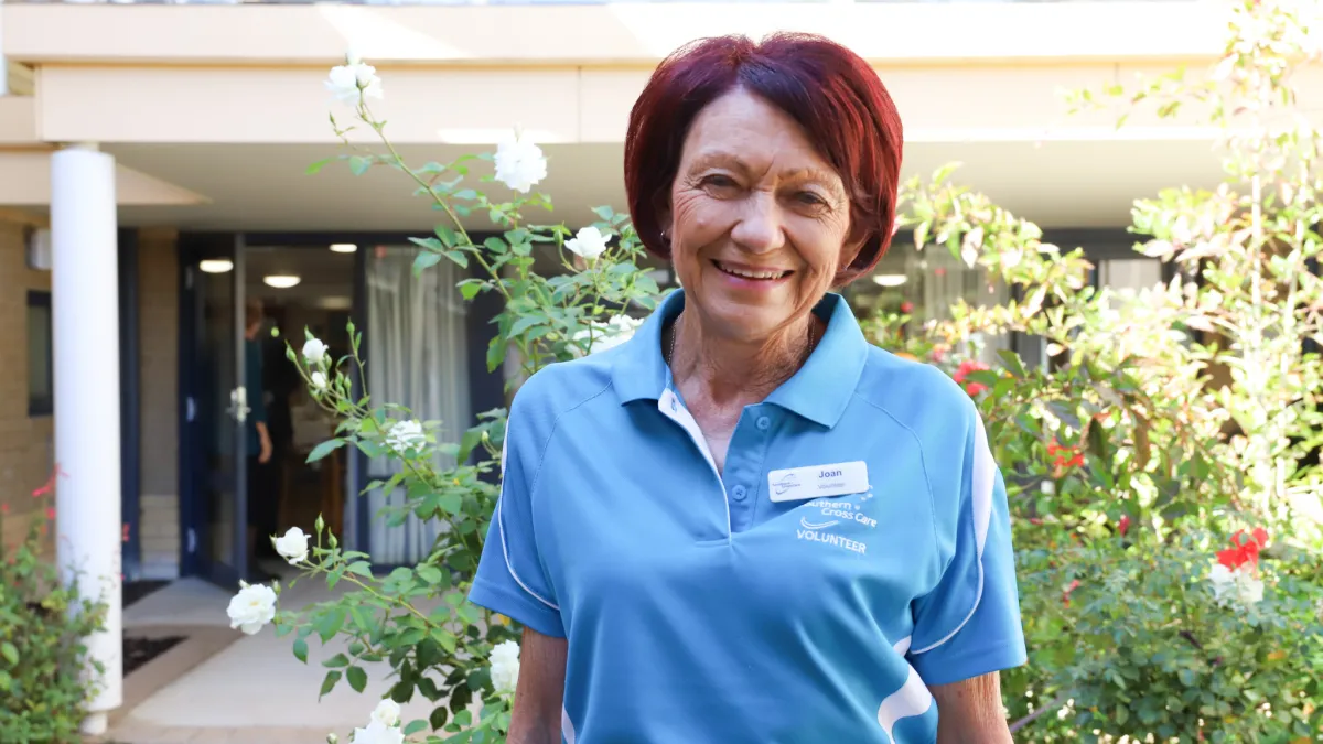 Joan White, dedicated volunteer