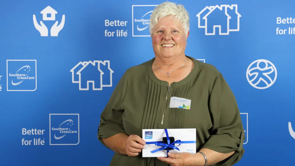 45 year Length of Service Award recipient Sharon Coppins