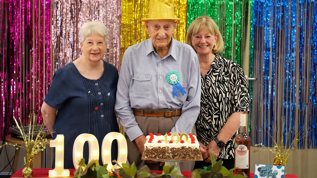 Cyrill Rothall Resident at Mount Carmel Residential Care