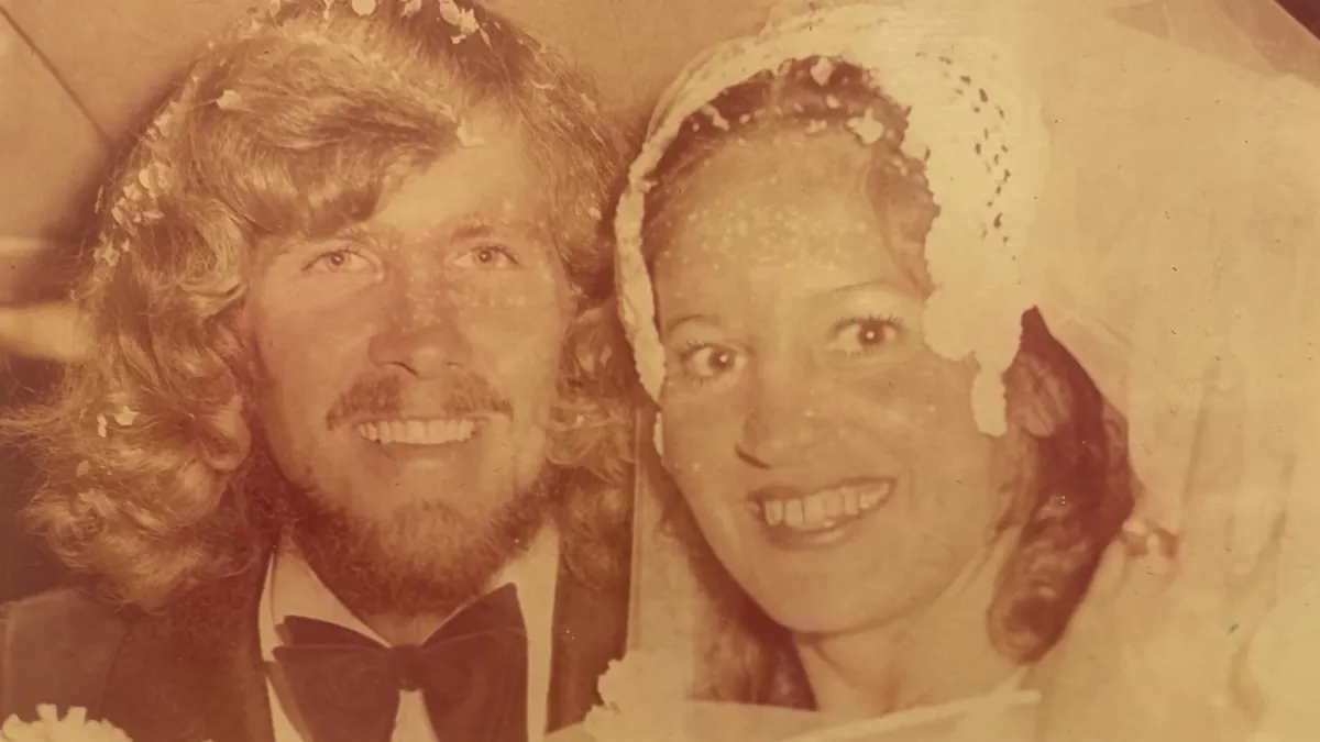 Photo Of Couple On Wedding Day