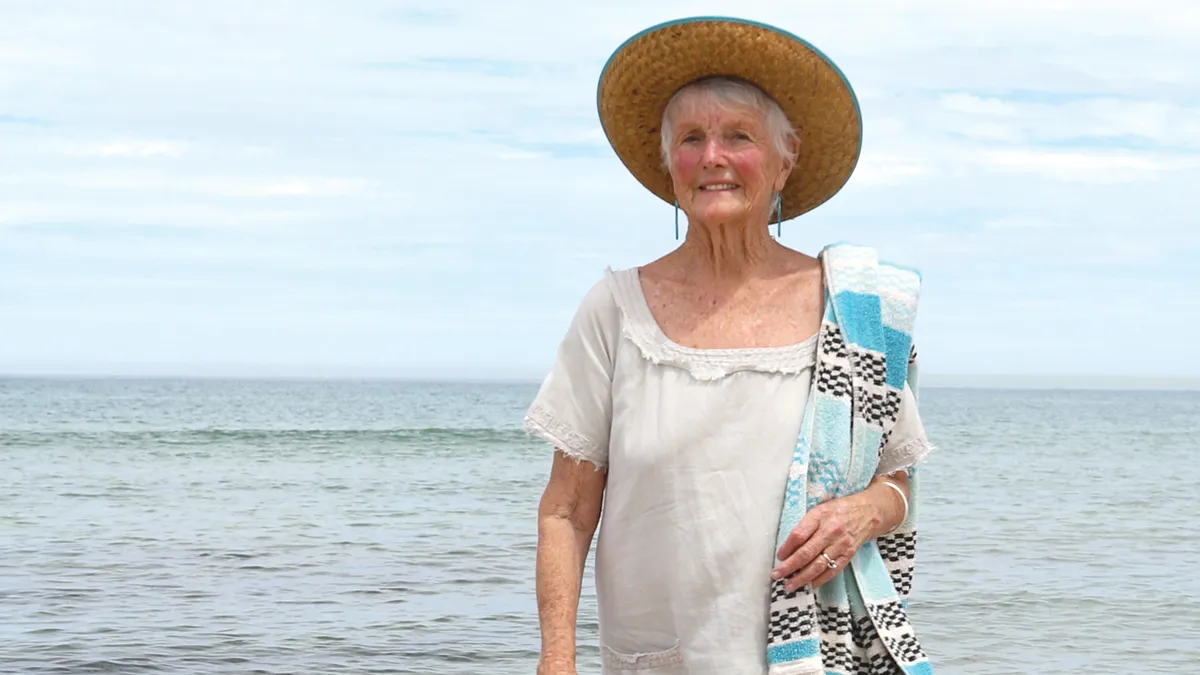 Josephine Sando At The Beach