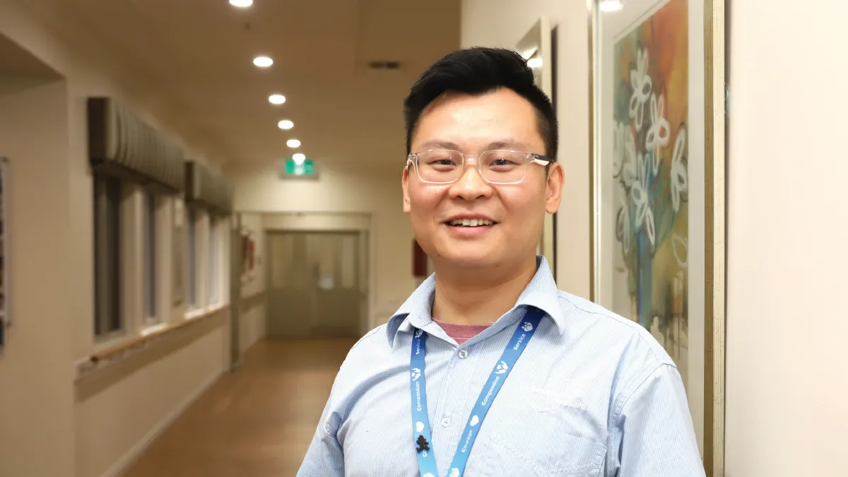 Shane Huang Oaklands Park Lodge Residential Care Team Member