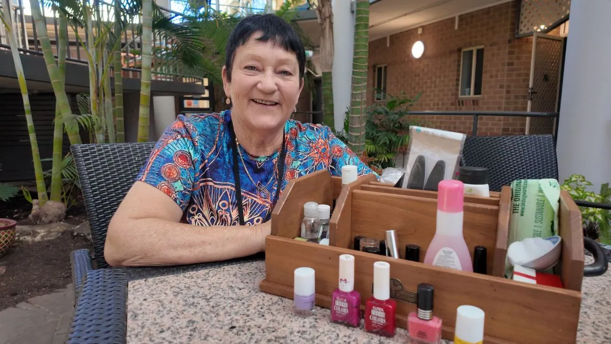 Volunteer Cheryl Routledge