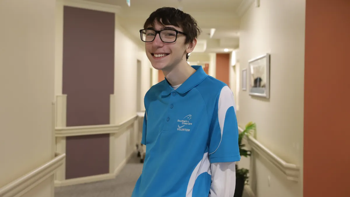 Alec Volunteer at Southern Cross Care The Pines Residential Care