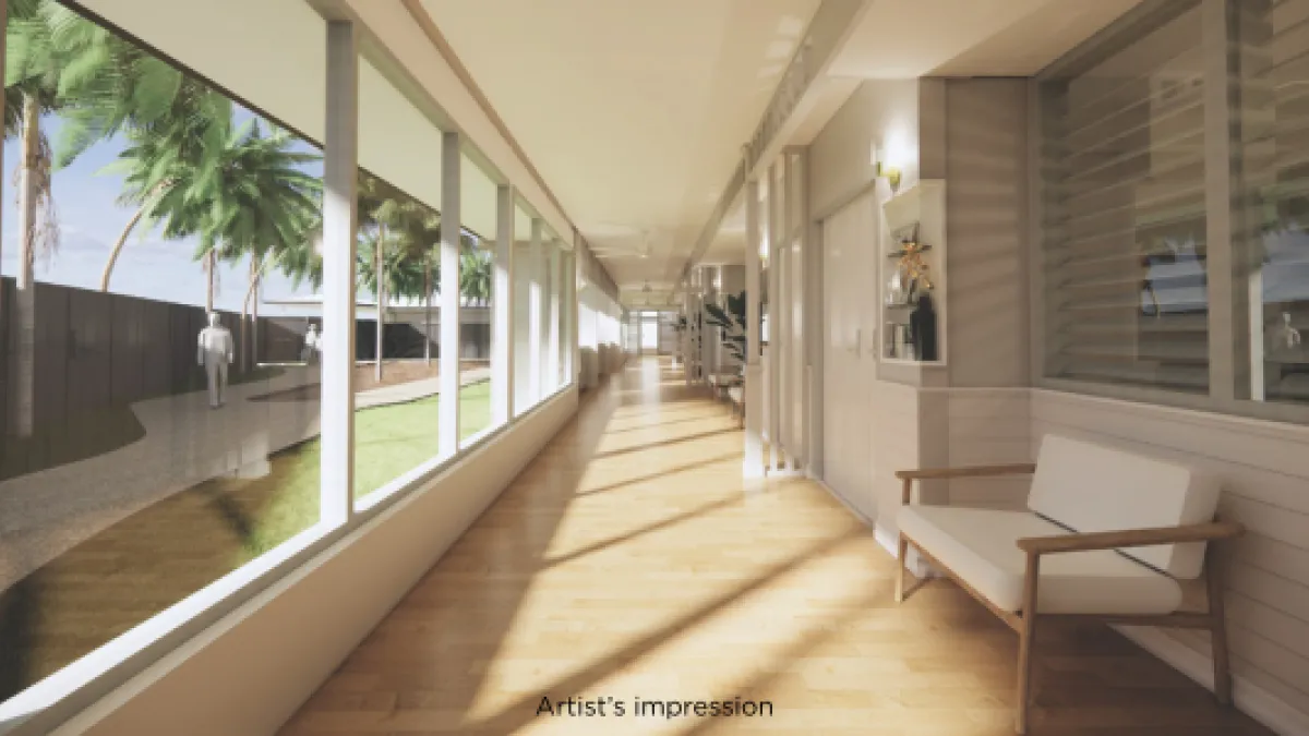 Artist's impression of Pearl Supported Care
