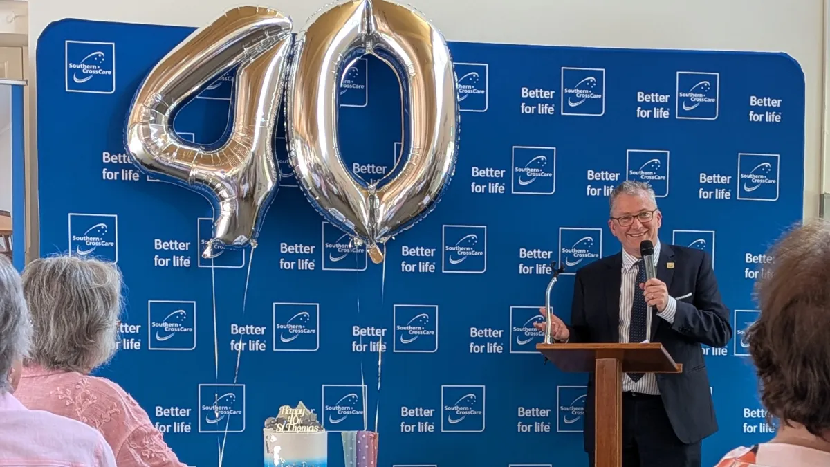 St Thomas celebrating their 40th anniversary