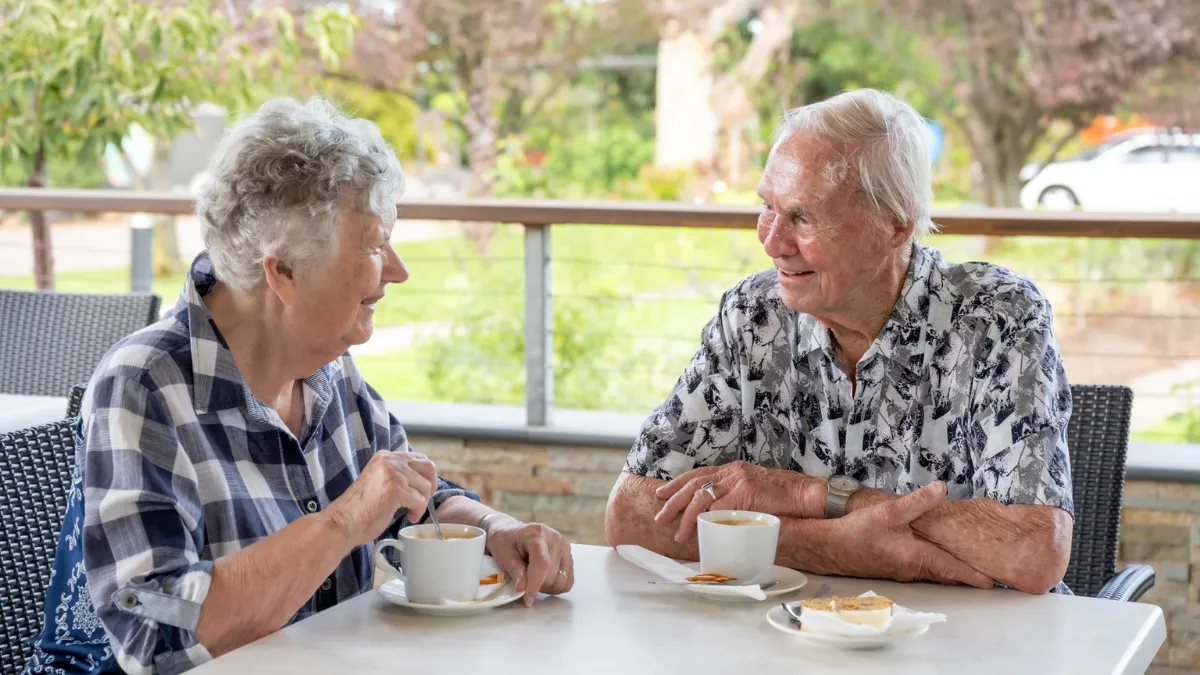 Retirement living couple 