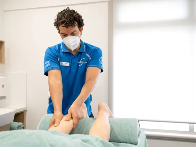 Gym massage therapy