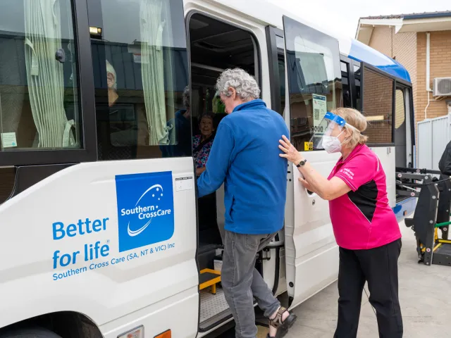 Mount Carmel Residential resident bus trip