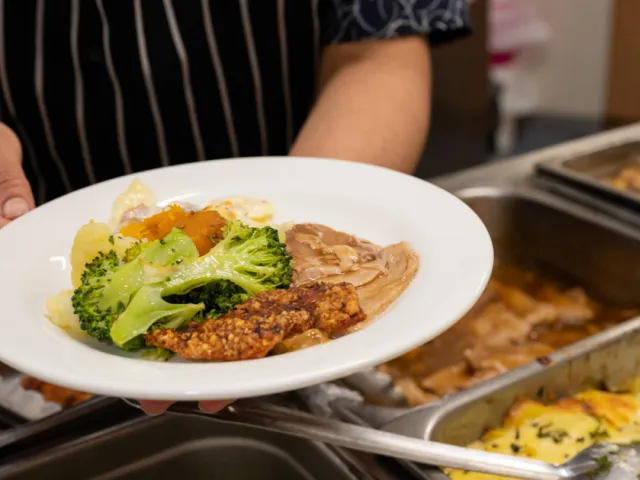 Hot Meals At Bucklands Residential Care