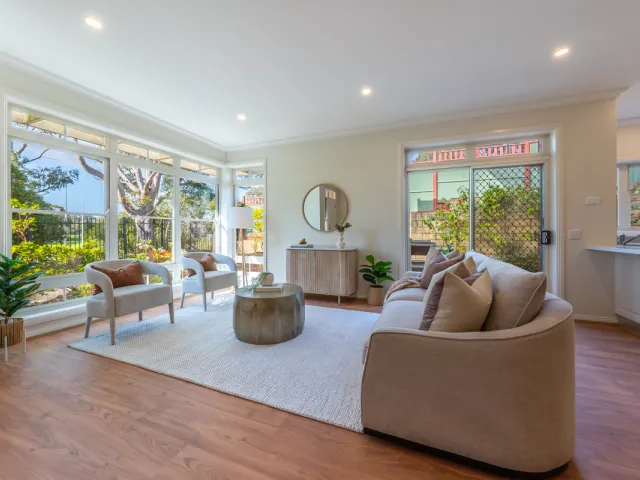 Lounge Room At Unit 29 Bedford Heights Retirement Estate