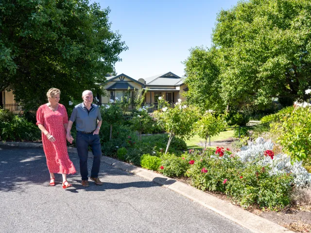 Couple at Pine Springs 