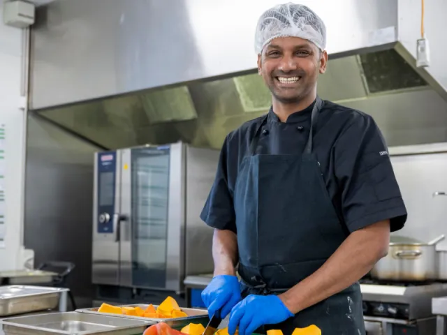 Male Chef At Mount Carmel Residential Care