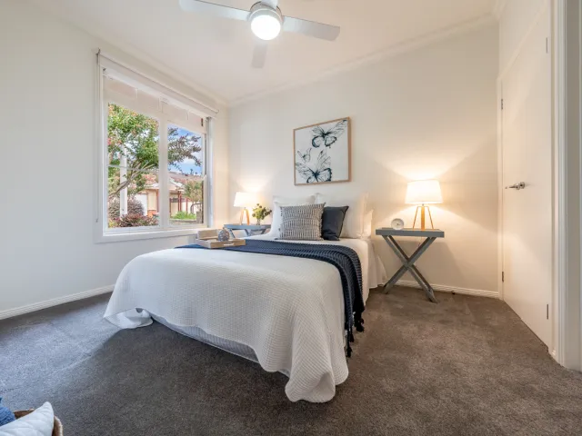 Bedroom In Villa At Bedford Heights Estate Retirement Living