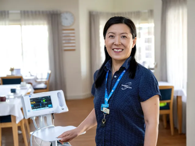 Care Coordinator June Pan