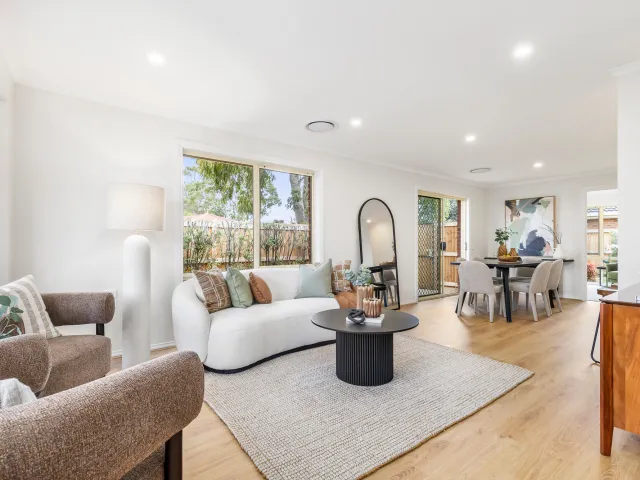 Lounge Room of Villa 124 at The Mornington Retirement Village