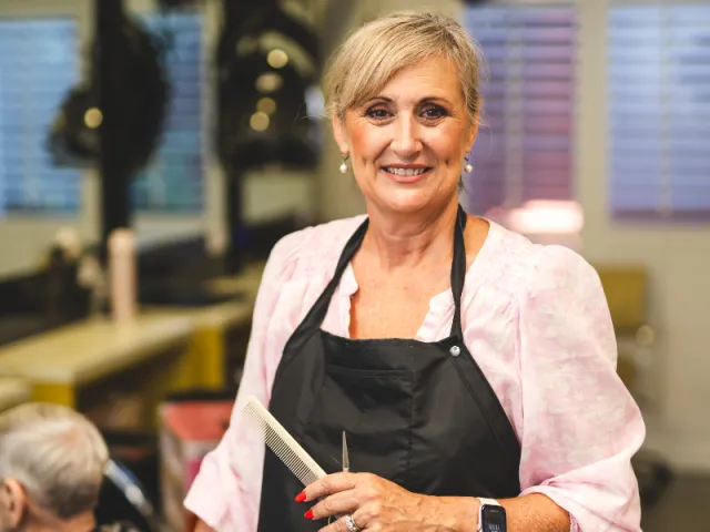 Pearl Supported Care Hairdresser