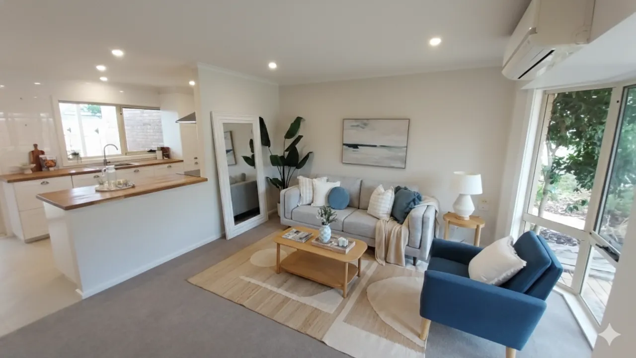 Unit 47 lounge room 