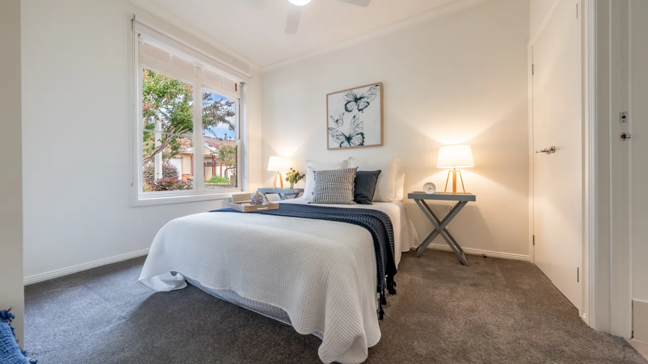 Bedroom In Villa At Bedford Heights Estate Retirement Living