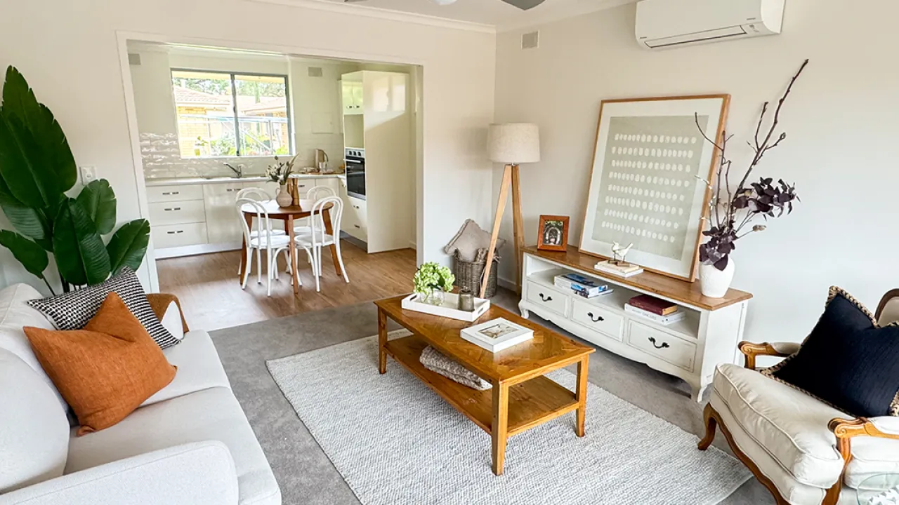 Lounge Room Unit 39 O'Grady Court Retirement Living 