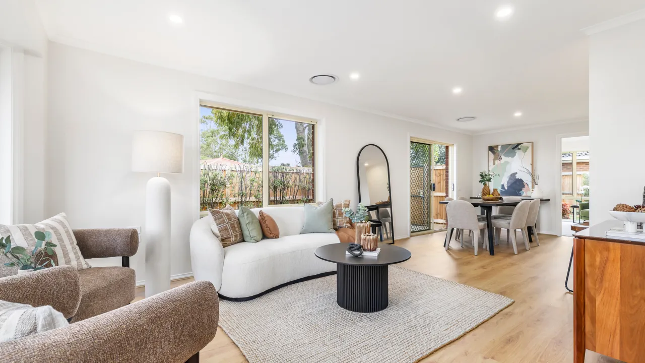 Lounge Room of Villa 124 at The Mornington Retirement Village