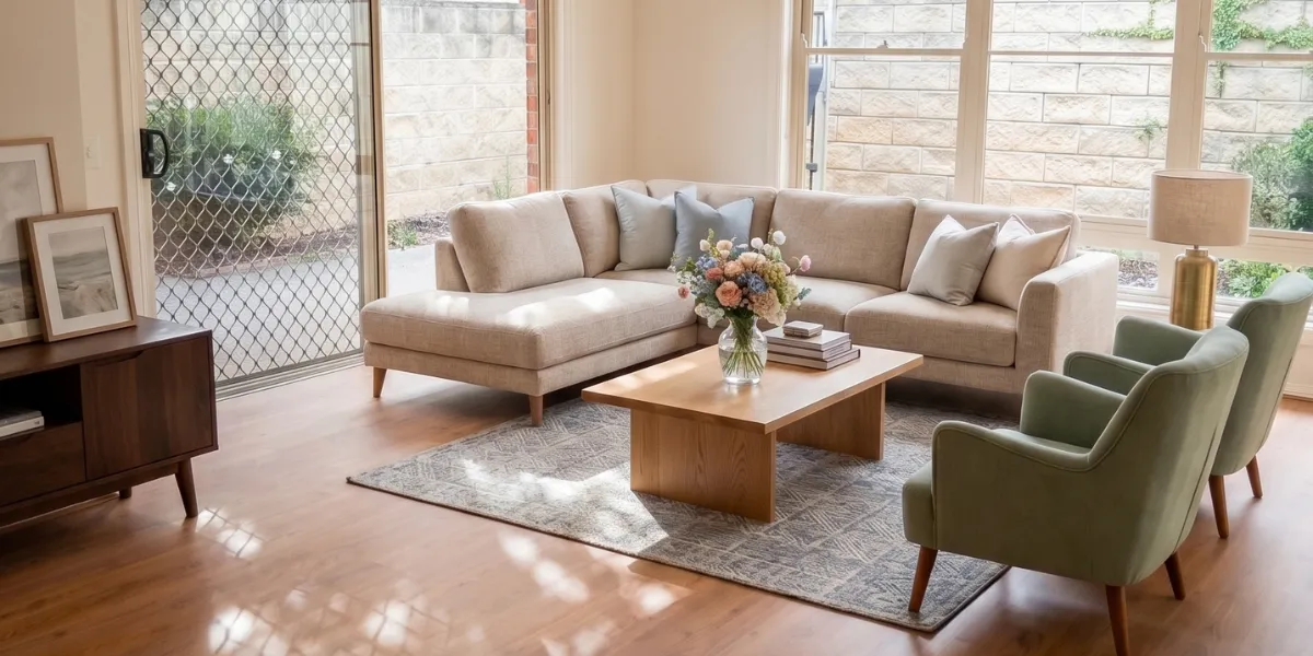 Lounge Room In Villa At Bedford Heights Estate Retirement Living