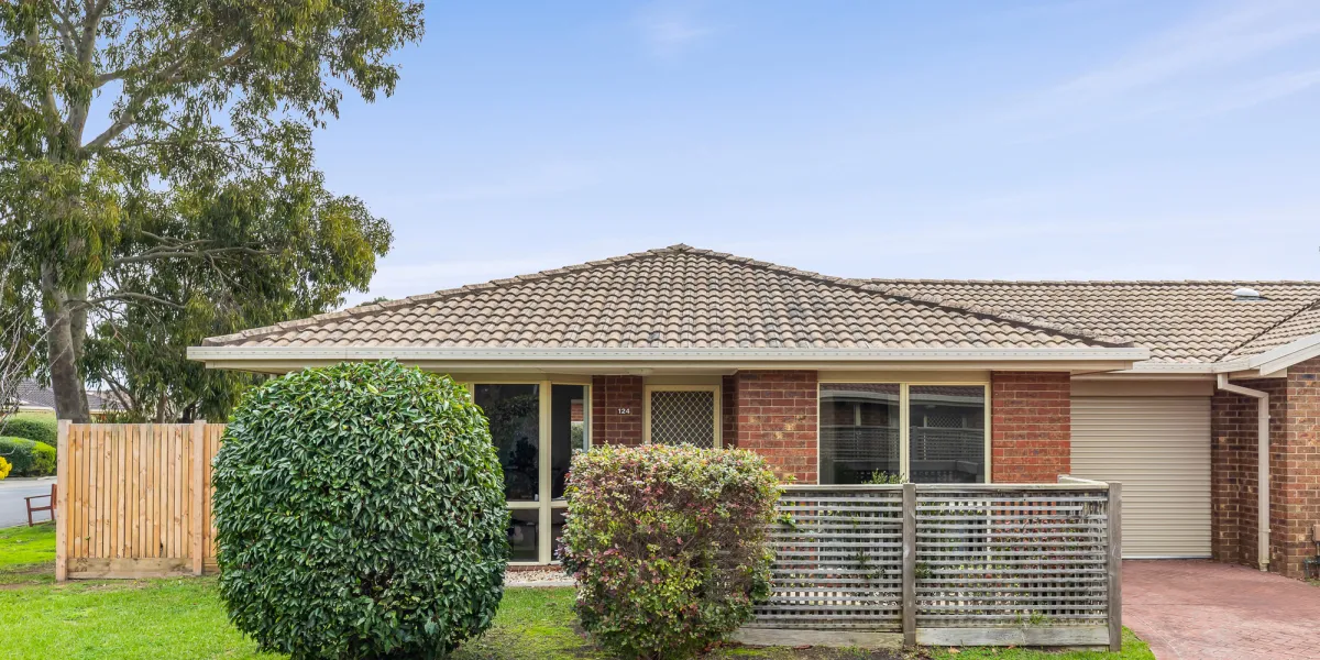 Front of Villa 124 at The Mornington Retirement Village