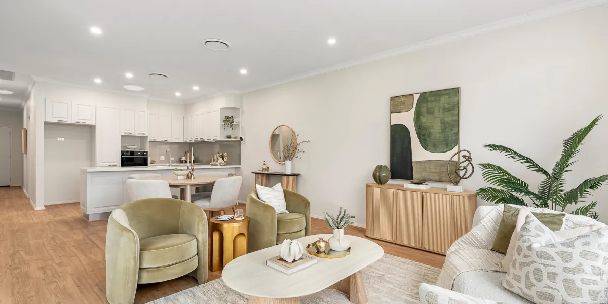 Unit 3 living room 