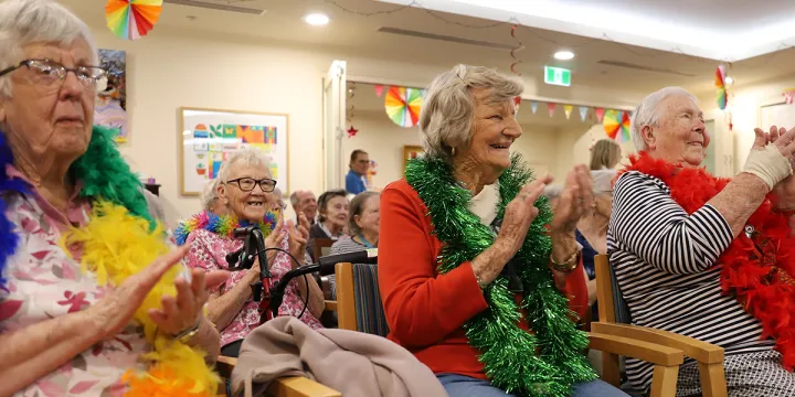 Audience Enjoying Rhythm & Motion Performance