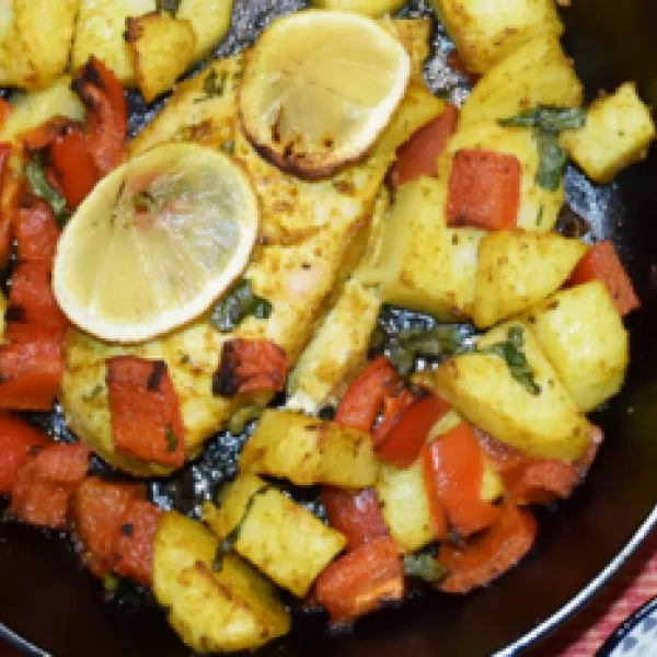 Image for Chicken and Bombay Potatoes Recipe
