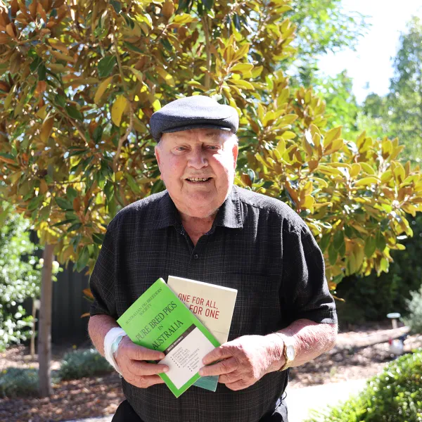 Image for Farming a passion for writing
