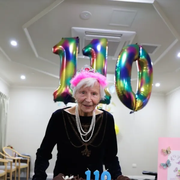 Image for Catherina at 110 is an inspiration