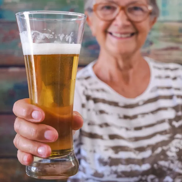 Image for Age and alcohol: Understanding the effects of drinking as you get older