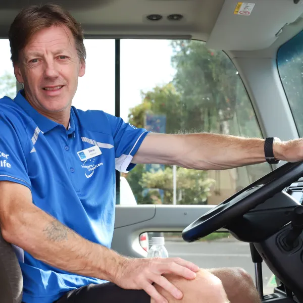 Image for Bus driver Steve loves getting Out & About, and his clients love it too!