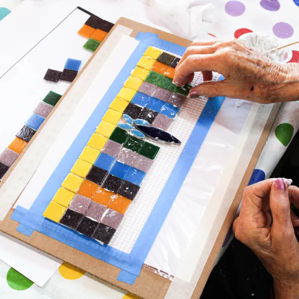 Image for Creativity takes courage: our residents have it in spades!