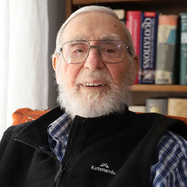 Image for Centenarian Bill is a super expert in his field - a big fish in a tiny sea