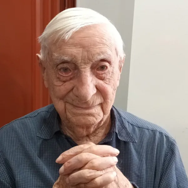 Image for By all accounts centenarian Jeff is a true gentleman