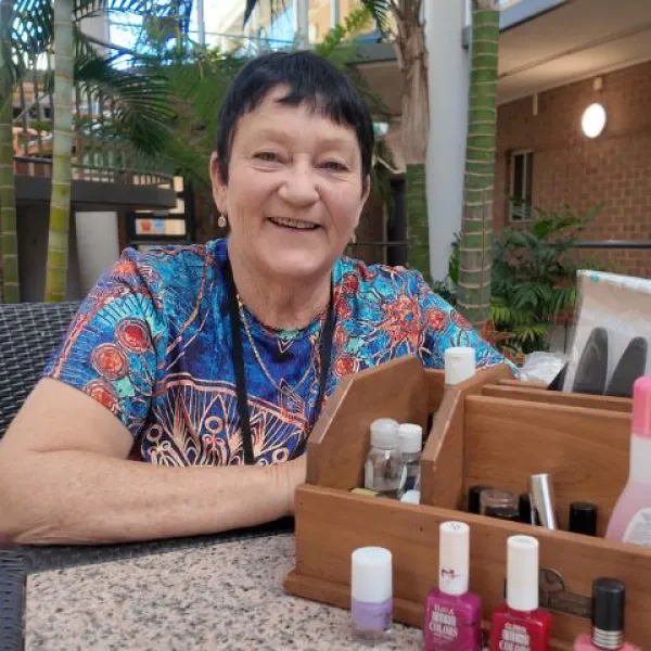 Image for Volunteer Cheryl says she is wealthy beyond means