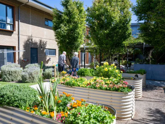 Garden At The Oakfield Lodge Residential Care