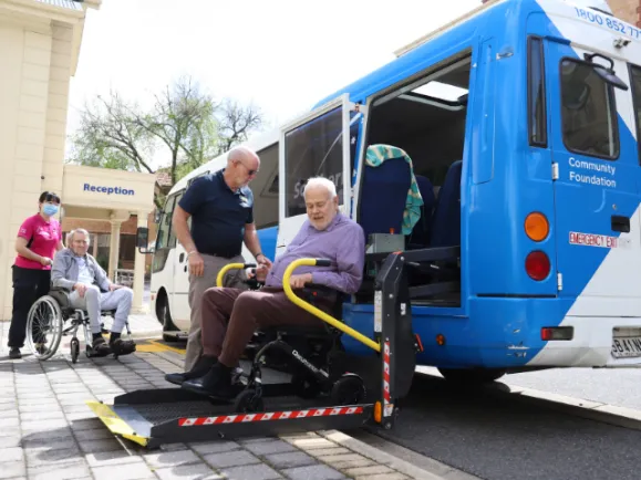 Southern Cross Care Community Foundation Bus Program