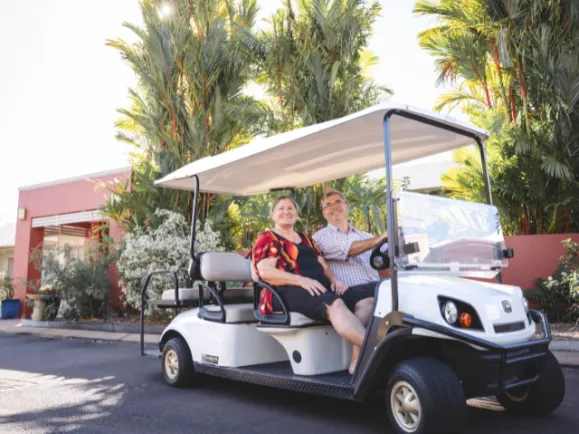 Pearl Retirement Resort buggy 